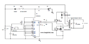 Simple-100W-Inverter-Circuit-Diagram